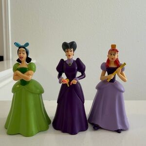 Vintage Disney Cinderella Villains - Lady Tremaine, Anastasia & Drizella Set